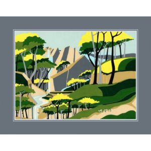 GREENARY OF THE WOODS CANVAS ART PRINTS | FRAMED